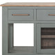 Irra Sideboard Console Buffet | 3 Drawer | 2 Doors | Turquoise | 70’’ BM334297