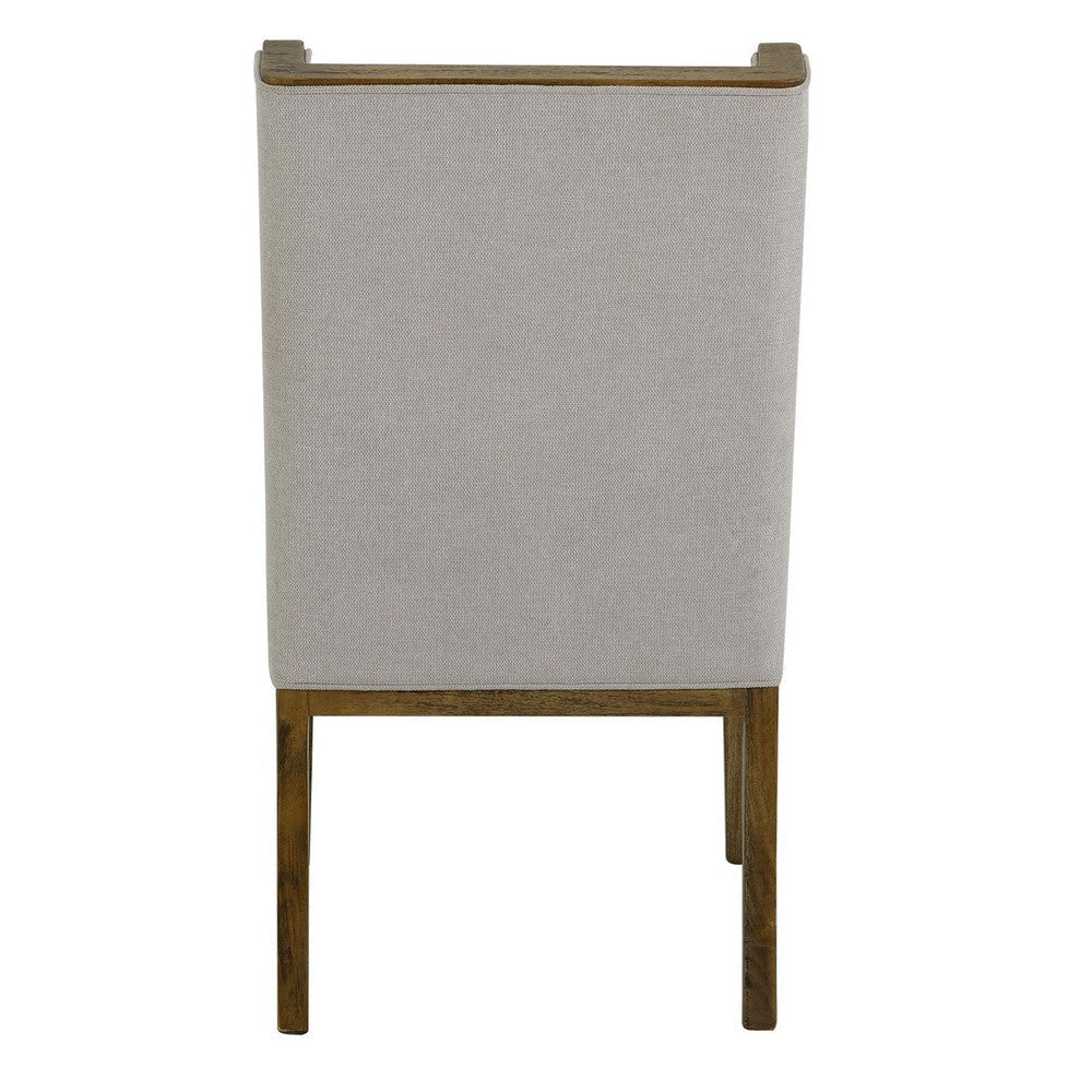Eray Dining Side Chair Set of 2 Melina Wood Succulent Green Polyester BM334299