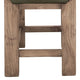 Eray Counter Stool | Olive Green Cushioned Seat | Melina Wood | 24’’ BM334315