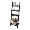 Accent Ladder Bookcase with 5 Shelves | 72’’ | Red Cocoa Brown BM334350