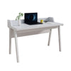 Writing Desk | Wrap Around Tabletop | 50" | Modern White Finish
