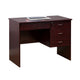 Sial Laptop Desk | 4 Drawers | 40" | Mahogany Brown Composite Board