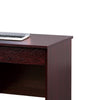 Sial Laptop Desk | 4 Drawers | 40’’ | Mahogany Brown Composite Board