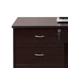 Sial Laptop Desk | 4 Drawers | 40’’ | Red Cocoa Brown Composite Board