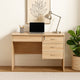 Sial Laptop Desk | 4 Drawers | 40" | Weathered White Brown Wood