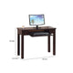 Computer Desk | Flip-Down Keyboard Drawer | 39’’ | Red Cocoa Brown BM334394