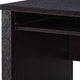 Akol Computer Desk | Keyboard Drawer and Storage | 39" | Black