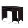 Akol Computer Desk | Keyboard Drawer and Storage | 39" | Black