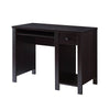 Akol Computer Desk | Keyboard Drawer and Storage | 39" | Black