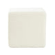 Lev Accent Ottoman | Square Cube SIlhouette with White Boucle 16’’ BM334422