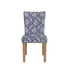 Jax Parsons Dining Chair Set of 2 | Blue Gray Floral Print Polyester