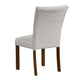 Rei Parsons Dining Chair Set of 2 | Light Gray Textured Button Tufted BM334514