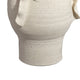Tio Modern Vessel Vase| Open Flowing Petal Folds | White Porcelain 19’’ BM334522