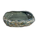 Erya Decorative Bowl | Uneven Wavy Rim | 17’’ Glazed Gray Ceramic BM334526