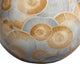 Aery Decorative Vase | Printed Pattern Glossy Blue Ceramic | 8’’