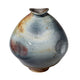 Noah Decorative Vase | Irregular Tall Shape Glossy Blue Ceramic 11"