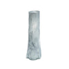 Quia Tall Decorative Vase | Rough Body | Pale Blue Blown Glass 20’’