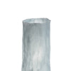Quia Tall Decorative Vase | Rough Body | Pale Blue Blown Glass 20’’