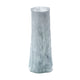 Quia Tall Decorative Vase | Rough Body | Pale Blue Blown Glass 14"