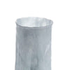 Quia Tall Decorative Vase | Rough Body | Pale Blue Blown Glass 14’’