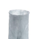 Quia Tall Decorative Vase | Rough Body | Pale Blue Blown Glass 14’’