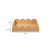 Rori Decorative Accessory Tray | Scalloped Edge 15’’ Brown Raffia BM334546