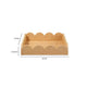 Rori Decorative Accessory Tray | Scalloped Edge 15’’ Brown Raffia BM334546