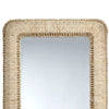 Holo Floor Mirror | 76’’ Tall Frame | Natural Brown Woven Cornhusk BM334547