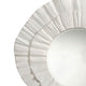 Nolo Wall Decor Mirror | Abstract Round Petal Shape White Resin 40x43 BM334548