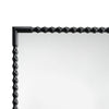 Perz Accent Wall Mirror | 24x36 Rectangular Beaded Frame | Forged Iron BM334575