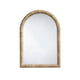 Tipz Wall Mirror | 34’’ Natural Brown Arch Frame | Woven Seagrass BM334578
