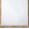 Tipz Wall Mirror | 34’’ Natural Brown Arch Frame | Woven Seagrass BM334578