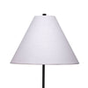 Hely Accent Table Lamp | Linen Cone Shade | Travertine Stone 28’’ BM334579