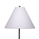 Hely Accent Table Lamp | Linen Cone Shade | Travertine Stone 28’’ BM334579