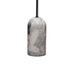 Hely Accent Table Lamp | Linen Cone Shade | Travertine Stone 28’’ BM334579
