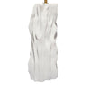 Sery Table Lamp | Linen Shade | Matte White Textured Ceramic 31’’ BM334581