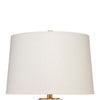 Disy Accent Table Lamp | Linen | Turned Sculptural Polyresin 30’’ BM334585