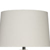 Liny Accent Table Lamp | Linen Shade | Modern Dynamic Ivory Base 29’’ BM334587