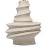 Liny Accent Table Lamp | Linen Shade | Modern Dynamic Ivory Base 29’’ BM334587