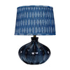 Resy Accent Table Lamp | Cotton | Classic Royal Blue and White 20’’ BM334589