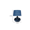 Resy Accent Table Lamp | Cotton | Classic Royal Blue and White 20’’ BM334589