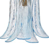Kero Ceiling Lamp | Murano Style Sky Blue Blown Glass Pendant | 12"