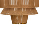 Dero Chandelier | 3 Tier Natural Brown Cotton Rope Woven | 25’’ Metal BM334600