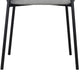 Dining Chair Set of 2 | Classic Gray Fabric | Sleek Black Metal Legs BM334662
