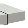 Noor Coffee Table | Removable Center Tray | Lacquer White 47’’ Square