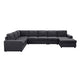 Fenie Modular Sectional Sofa | Reversible Chaise | Dark Gray | 147’’ BM334717