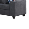 Nid Reversible RAF L Shaped Sectional Sofa | Stone Gray Woven | 125’’ BM334740