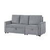 Swin Sofa w Pull Out Chaise and Storage | Gray Corduroy | 70’’ BM334772