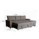 Nami Sleeper Sectional with Storage Chaise | Brown Flannel | 91’’ BM334780