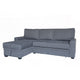 Nami Sleeper Sectional with Storage Chaise | Gray Flannel | 91"